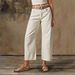 Women's High-Waisted Slimming Wide Leg Jeans Retro Straight Leg Pants Spring New_ecoleips.com