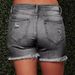 Women's Clothing Distressed Denim Shorts With Fringe Hem - Plus Size 5-Pocket Mid-Thigh Bermuda (S-4XL)_ecoleips.com