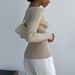 Women’s Clothing New Solid Color Women's Autumn And Winter Long Sleeved Square Neck Off Shoulder Tight Fashion Sweater Knitted Bottoming Shirt_ecoleips.com