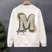 FW25 Matching Couple Cotton Crew Neck Sweatshirt - His & Hers_ecoleips.com