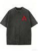 Women's Loose Fit Vintage Wash T-Shirt, Everyday Street Style Fashion Top_ecoleips.com