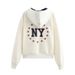 Women's Preppy Style Velvet Pant Set European American Fashion Sweatshirt And Trouser Combo New 2026_ecoleips.com