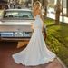 Women's Clothing Spring New Female White Simple Travel Photography Fishtail Bride Tube Top Korean Style Gown_ecoleips.com