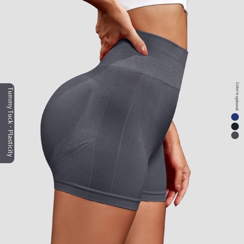 Women's Clothing Seamless Hip-lifting Yoga Pants High Waist Running Quick-drying Riding Fitness Outdoor Sports Three-point Shorts_ecoleips.com