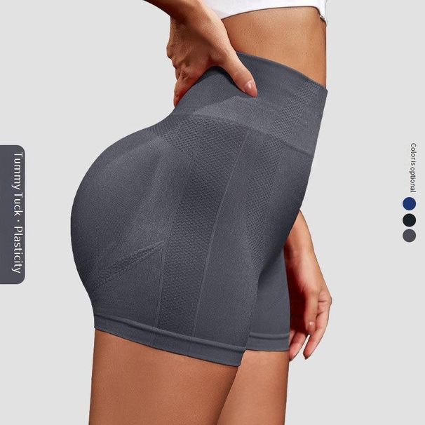 Women's Clothing Seamless Hip-lifting Yoga Pants High Waist Running Quick-drying Riding Fitness Outdoor Sports Three-point Shorts_ecoleips.com