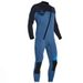 Aria Basics Shark Bart 3MM One-Piece Jellyfish Swims Men's Wets Long Sleeve Sun Protection Surfing Cold-Proof Thermal Diving_ecoleips.com