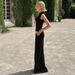 Women's Clothing Elegant Retro Women's Polka Dot Sleeveless Top And Long Skirt Set European And American Style Summer Collection_ecoleips.com
