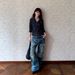 American Retro Cat-ear Distressed Washed Ripped Jeans For Men And Women, Cleanfit Street Style Straight-leg Pants_ecoleips.com