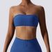 Women's Clothing All In One Nude Sports Bra, Anti Exposure Tube Top, Bottoming Fitness Top, Tight Yoga Wear_ecoleips.com