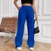 Women's Clothing High Waist Loose Wide Leg Pants For Women Casual Comfortable Sports Straight Trousers Style Autumn_ecoleips.com