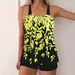 Plus Size Bikini Set For Women – Floral Print Two-Piece Swimwear With Adjustable Ties & Comfort Fit_ecoleips.com