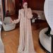 Women’s Clothing Muslim Women's Spring And Autumn New Small Floral Long Sleeved Swing Dress_ecoleips.com