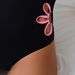 Women's Clothing Sexy High-Cut Bikini One-Piece Swimsuit – Adjustable Straps & Bare Back (S-XL, Black)_ecoleips.com