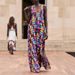 Spring New Women's Casual Loose Irregular Geometric Suspender Long Dress_ecoleips.com