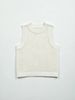 Women Hollow Out Mesh Knit Tank Top Lightweight Breathable Sleeveless Crew Neck Sheer Knit Vest_ecoleips.com