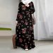 Women's Modest Abaya Spring Autumn New Styles Muslim Dress Clothing_ecoleips.com