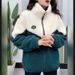 Women's Clothing Women's Jacket Casual Cotton Coat Plus Velvet Thickened Stand Collar Zipper Autumn And Winter High End Women's Jacket Wear_ecoleips.com