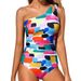 Women's Clothing New Swimsuit One Piece Solid Color Stitching Swimsuit Sexy Hollow Swimsuit Female_ecoleips.com