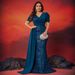 Elegant Plus Size Sequin Embellished V-Neck Short Sleeve Cocktail Party Dress For Women_ecoleips.com
