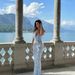 Women's Clothing New Blue Sequins Slim Sexy Pearlescent Temperament Long Skirt Hip Dress_ecoleips.com