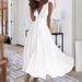 2024 Independent Station New European And American V-neck Wrap-Bust Waist-Cinching Dress_ecoleips.com