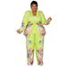 Women's Clothing Autumn and Winter New Printed Jacket Suit Casual Pants _ecoleips.com