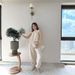 Sexy Lace Up Large Open Back Jumpsuit Dress 2024 Summer New Fashion Slim Fit Loose Daily Going Out Dress For Women_ecoleips.com
