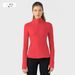 Women's Clothing New Yoga Sports Jacket Women's Elastic Zipper Running Fitness Yoga Long Sleeved Top Jacket_ecoleips.com