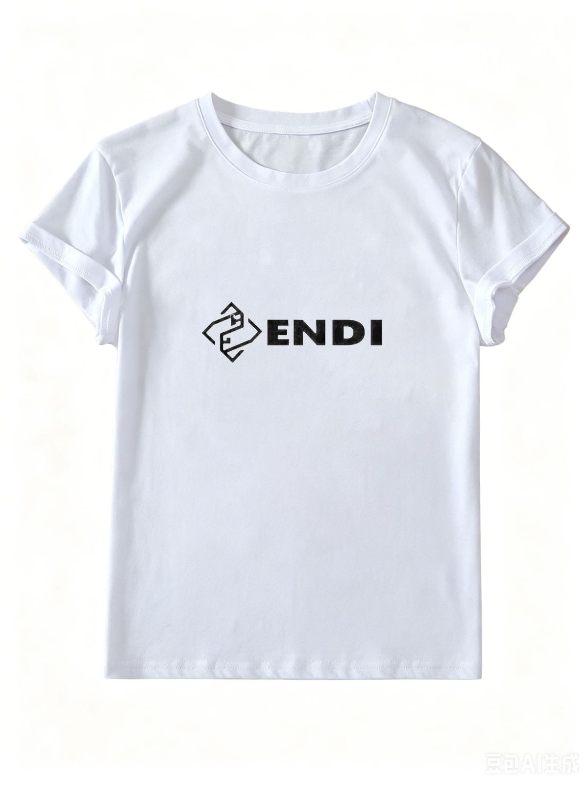 Women’s Solid Color Cotton Tee, Fitted Short Sleeve T-Shirt, Comfortable Everyday Essential Top For Spring & Summer_ecoleips.com