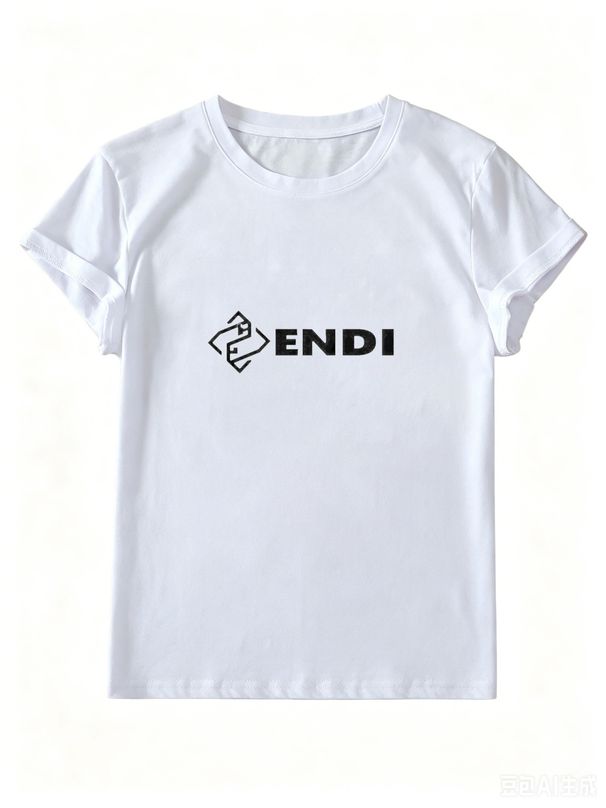 Women’s Solid Color Cotton Tee, Fitted Short Sleeve T-Shirt, Comfortable Everyday Essential Top For Spring & Summer_ecoleips.com