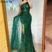 Women’s Clothing new color sequin fairy long sleeveless fashion slim temperament medium and long evening dress_ecoleips.com