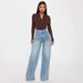 Unisex Relaxed Fit Straight Leg Jeans – High Waist Stretch Denim For Women (Vintage Washed, Comfort Cotton, S-XXL, Blue)_ecoleips.com