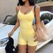 Women's Clothing Y2K Style Women's Yoga Inspired Clothing Set Tank Top And Shorts Spring Summer Fashion For Formal & Casual For Women_ecoleips.com