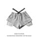 Women's High-Waisted Casual Shorts – Loose Fit, Elastic Waistband, Wide-Leg Summer Hot Pants_ecoleips.com