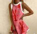 Spring New Women's Clothing Marine Life Loose Sleeveless Short Dress_ecoleips.com