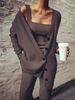 Knted Three-piece Set 2026 Spring And Autumn Cross-border New Lady's Su Long-sleeved Solid Color Women's_ecoleips.com