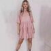 Women's Loose Fit Round Neck Short Sleeve Sequin Glitter Mini Dress – Party Evening Gown_ecoleips.com