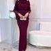 High-End Banquet Dress For Women Stylish Young Mother's Day Evening Gown Middle East Foreign Trade Fashion_ecoleips.com
