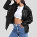 Trendy High-End Women's Leather Jacket Loose Fit Spring Autumn 2025 Style European American Fashion Brand_ecoleips.com