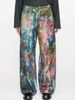 Women's Clothing Color Printing Ink Painting Palette Wide Leg Jeans Casual Pants Men And Women's Same Style_ecoleips.com