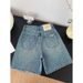 Women's Clothing Retro American Blue Ripped Jeans High Waist Wide Leg Straight Mid Length Trendy Summer Style For Women_ecoleips.com