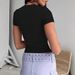 Women's Clothing Summer Women's Slim Fit Pullover T-Shirt Style High Grade Milk Silk Round Neck Outer Wear Fashion Top For Hot Girls_ecoleips.com