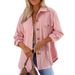 Versatile Turn-down Collar Shirt For Women 2025 Autumn Winter New Long Sleeve Blouse_ecoleips.com
