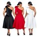 Women's Clothing Fashion Women's Pure Color Sexy Dress Dress New_ecoleips.com