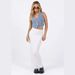 Women's Clothing Denim Vest V Neck Denim Hot Girl Top_ecoleips.com