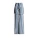 European American Retro Trendy Fashion Women's Jeans 2026 Spring New Style With Ripped Knees And Cut-out Details,_ecoleips.com