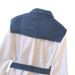 Women's Clothing Spring New Style Splicing Denim Vest Medium Length Waist Slimming Fashion Shirt Women's Trend_ecoleips.com