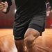 European Size Quick Drying Sports Yoga Ball Shorts Fleece Lined Two Piece Set Summer Casual Fitness Running_ecoleips.com