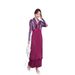 Women's Clothing Ruffled Heavy Duty Flared Sleeves Retro Pleated Dress For Women New Design_ecoleips.com