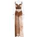 2025 Foreign Trade Summer Sexy Women's Strap Long European And American Hot Girl Slit Off-Shoulder Chiffon Dress_ecoleips.com